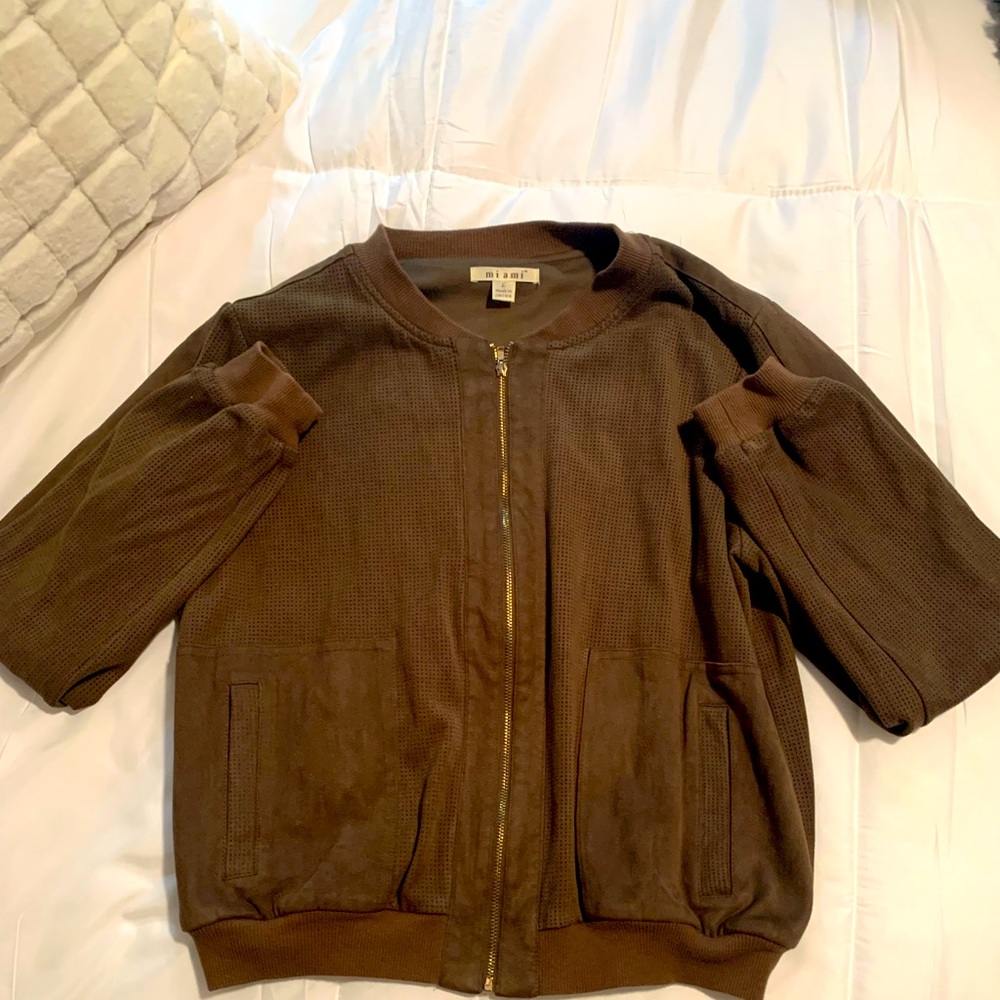Francesca’s bomber coat size lg